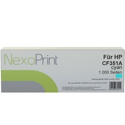 NexoPrint Tonerkartusche cyan f&#252;r HP 130A / CF351A 