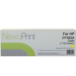 NexoPrint Tonerkartusche gelb f&#252;r HP CF382A / 312A 