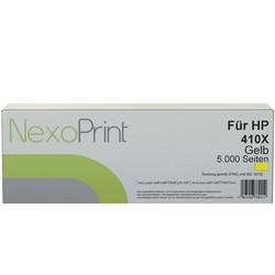 NexoPrint Tonerkartusche gelb f&#252;r HP 410X / CF412X 