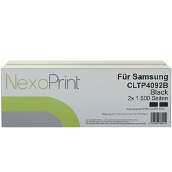 NexoPrint Doppelpack Toner Schwarz f&#252;r Samsung CLT-P4092B (SU391A) 