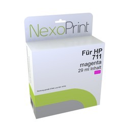 NexoPrint Tintenpatrone magenta f&#252;r HP Nr. 711 / CZ131A 