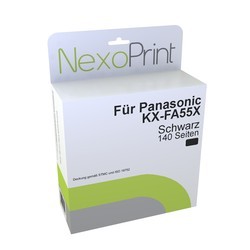 NexoPrint NexoPrint Thermotransferband Doppelpack f&#252;r Panasonic KX-FA55X 