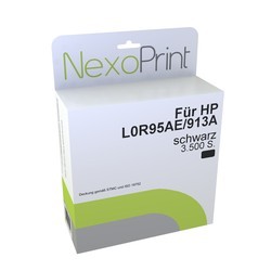 NexoPrint Tintenpatrone schwarz f&#252;r HP 913A 