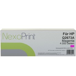 NexoPrint Tonerkartusche magenta f&#252;r HP Q2673A (309A) 