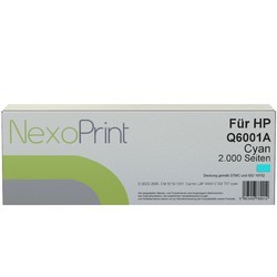 NexoPrint Tonerkartusche cyan f&#252;r HP Q6001A (124A) 