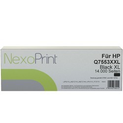 NexoPrint XXL Tonerkartusche schwarz f&#252;r HP Q7553X (53X) 