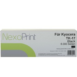 NexoPrint Tonerkartusche f&#252;r Kyocera TK-17 / 370PT5KW 