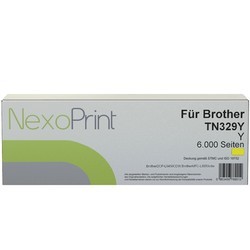 NexoPrint Toner Gelb f&#252;r Brother TN329Y 