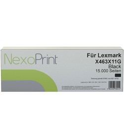 NexoPrint Toner Druckkassette f&#252;r Lexmark X463X11G 