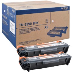 Brother 2 brother TN-3390 schwarz Toner <span class="itemid">TN3390TWIN</span>