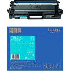 Brother brother TN-821XL C cyan Toner <span class="itemid">TN821XLC</span>