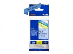 Brother Brother TZ-551 Schriftband Schwarz auf blau 24mm x 8m, laminiert <span class="itemid">TZe-551</span>